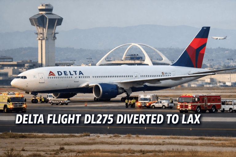 Delta Flight DL275 Diverted to LAX