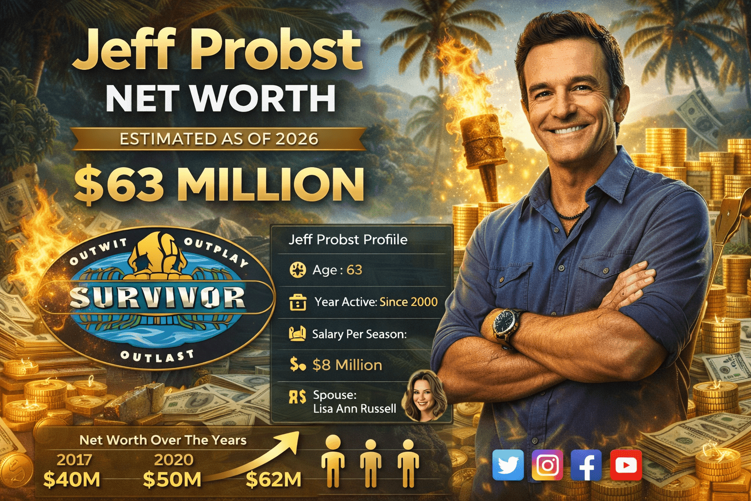 Jeff Probst Net Worth