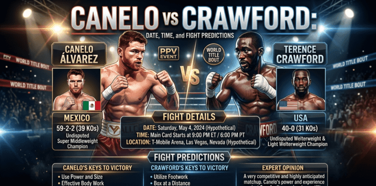 Canelo vs Crawford
