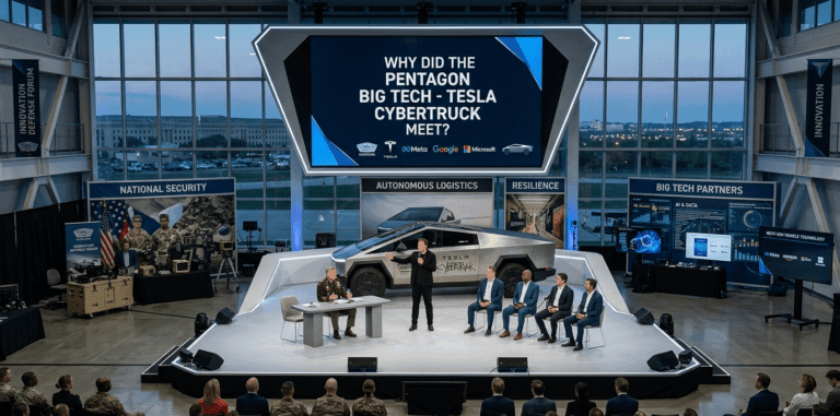 Pentagon Big Tech Tesla Cybertruck